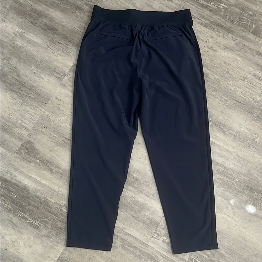 Athleta Navy Brooklyn Pants Size 10 Women's - Picture 4 of 13